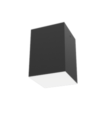 Светодиодный светильник DL-Box накладной 9 Вт 4000 К 120x120x170 мм RAL9005 черный муар с рассеивателем опал  V1-R0-90818-20000-2000940  VARTON