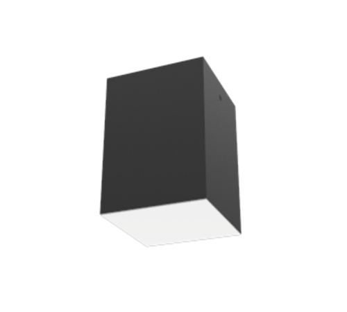 Светодиодный светильник DL-Box накладной 9 Вт 4000 К 120x120x170 мм RAL9005 черный муар с рассеивателем опалDALI  V1-R0-90818-20D01-2000940  VARTON