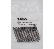 Бита крестовая серия Industrial PZ 3X50, 10 шт  03103510  Felo
