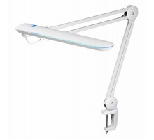 Настольная бестеневая лампа на струбцине , 60 LED, Blue Stream, белая  31-0407  REXANT