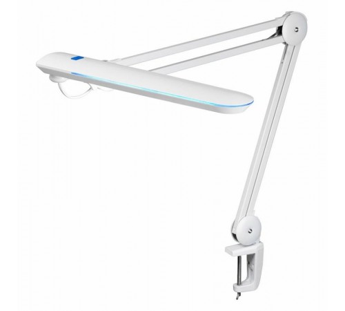 Настольная бестеневая лампа на струбцине , 60 LED, Blue Stream, белая  31-0407  REXANT