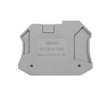 Изолятор торцевой для клемм TUR-2.5-TWIN  D-TUR-2.5-TWIN  DKC