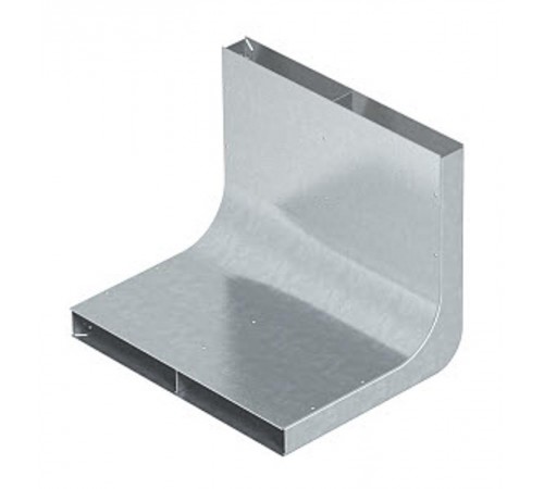 Вертикальный угол 90° кабельного канала EUK 250x28 мм (сталь) (KV2 25028)  7400632  OBO Bettermann