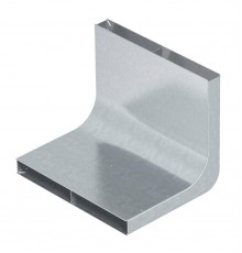 Вертикальный угол 90° кабельного канала EUK 250x28 мм (сталь) (KV2 25028)  7400632  OBO Bettermann