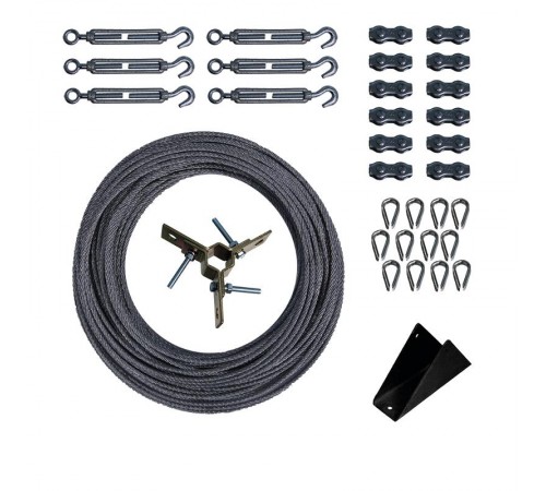 Комплект растяжек для мачты молниеприемной СММ88050Ezetek