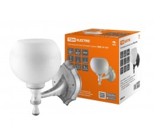 Светильник НББ 21-60-1323 УХЛ4 (белый под серебро, плафон полушар белый)  SQ0370-0202  TDM