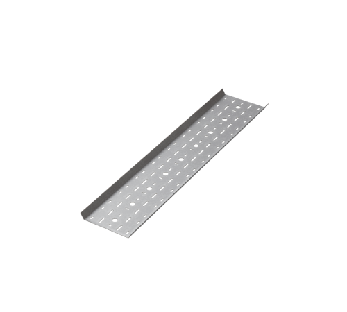 Дно лестничного лотка перфорированное 700х1,0 L3000 мм HD  DLLP700-1.0-3000 HD  КМ - профиль