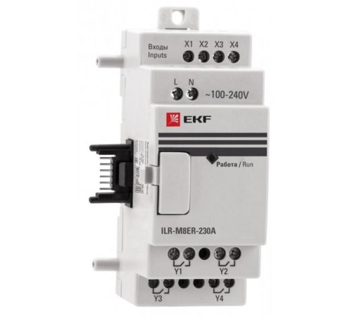 Модуль дискретного в/в 4/4 230В PRO-Relay EKF PROxima  ILR-M8ER-230A  EKF