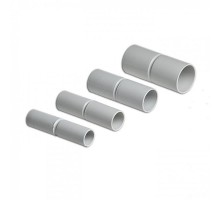 Муфта соедин. для трубы 63мм (пластм.)  М01263  Рувинил