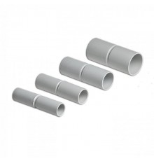 Муфта соедин. для трубы 16мм (пластм.)  М01216  Рувинил