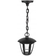 Светильник садово-парковый   ДСУ 07-8-002 Марсель 1 черный 6 гранный подвесной IP44 светодиодный 8Вт 3000K   Б0064271  ЭРА