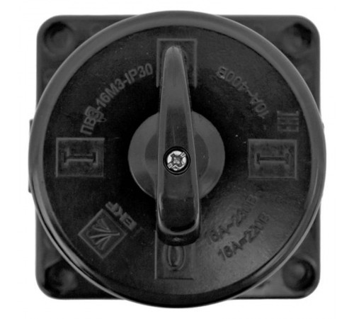 Пакетный выключатель ПВ 3-16 М3 кар. IP30 EKF PROxima  pv-3-16-2  EKF