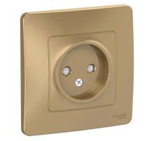 Blanca Титан С/У Розетка без заземления со шторками, 16А, 250В  BLNRS000114  SE