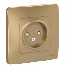 Blanca Титан С/У Розетка без заземления со шторками, 16А, 250В  BLNRS000114  SE