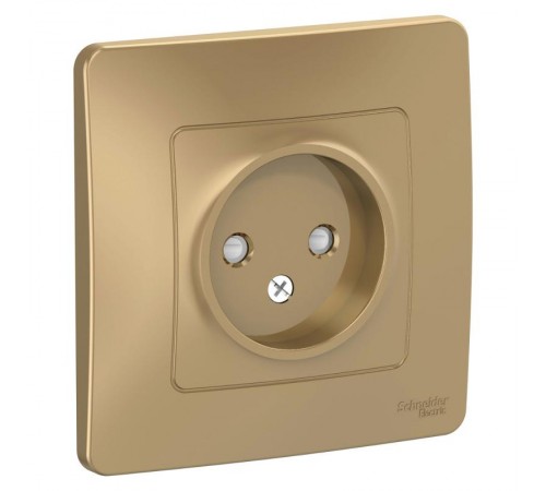 Blanca Титан С/У Розетка без заземления со шторками, 16А, 250В  BLNRS000114  SE