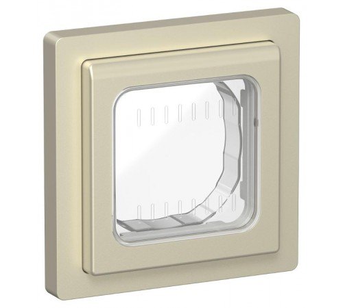 FLITE Рамка 1-местная IP55 Рпро-1-55-ФлШ шампань  FI-M10-32-55-K37  IEK