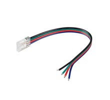 Коннектор COB-RGB-10mm-4pin-STW-L150 (Arlight, Лента-Провод)  042064  Arlight
