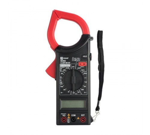Токовые клещи цифровые M266C EKF ExpertIn-180702-pc266CEKF