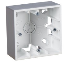 Simon 15 Алюминий Монтажная коробка для накладного монтажа, 1 пост  1590751-033  Simon