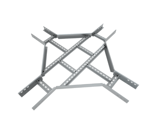 Х-разветвитель лестничный 100х150х1,5 мм  LXD100-150-1.5  КМ-профиль