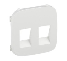 Valena ALLURE Белый Накладка 2-ой Аудиорозетки  755375  Legrand