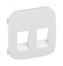 Valena ALLURE Белый Накладка 2-ой Аудиорозетки  755375  Legrand