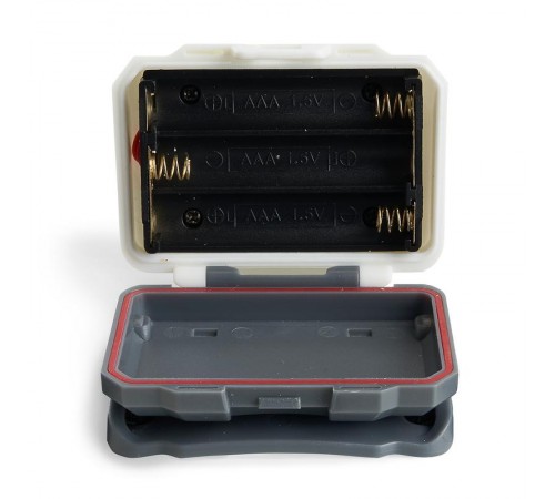 Фонарь налобный светодиодный, работающий от батареек 3*AAA, 1LED+2RED, IP44, пластик, TH2302  41681  FERON