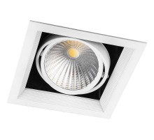 Светильник светодиодный встраиваемый карданный AL211, 1x30W, 2700 Lm, 4000К, 35 градусов, белый  29779  FERON