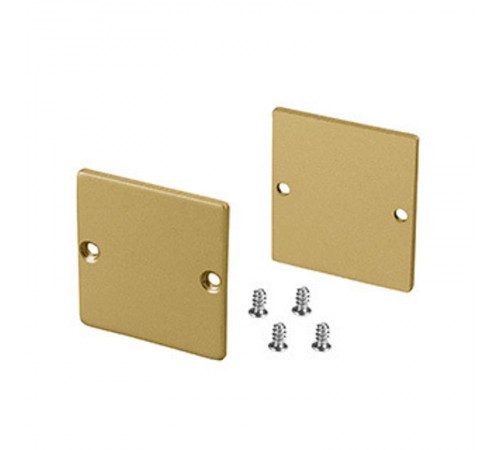 Заглушка SL-LINE-3638-LW GOLD глухая (Arlight, Металл)  039983  Arlight