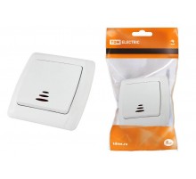 Выключатель 1 кл. с подсветкой 10А белый "Онега"   SQ1805-0004  TDM