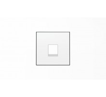 Накладка для телекоммуникационных розеток типа 8117... и/или 8118..., серия SKY, цвет альпийский белый2CLA851700A1101 ABB