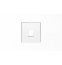 Накладка для телекоммуникационных розеток типа 8117... и/или 8118..., серия SKY, цвет альпийский белый2CLA851700A1101 ABB