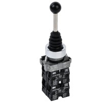 Джойстик LA167-PA24 4 полож. 4з без фиксации черный  BBJ20-PA24-6-22-4-K02  IEK