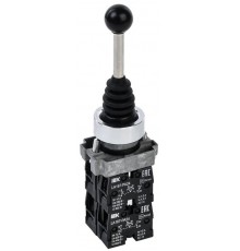 Джойстик LA167-PA24 4 полож. 4з без фиксации черный  BBJ20-PA24-6-22-4-K02  IEK