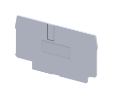 Крышка концевая для клеммы проходной OptiClip EPCX10-серый  289726  КЭАЗ