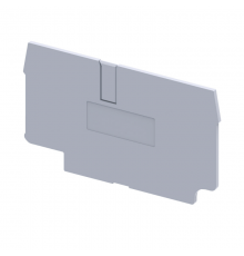 Крышка концевая для клеммы проходной OptiClip EPCX10-серый  289726  КЭАЗ