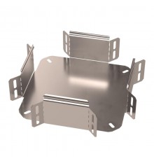 Ответвитель Х-образный Стандарт INOX (AISI 409) 100х80  PR16.3233  Промрукав