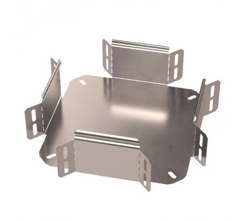 Ответвитель Х-образный Стандарт INOX (AISI 409) 100х80  PR16.3233  Промрукав