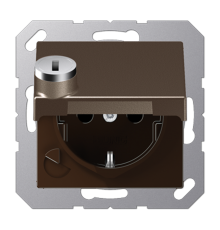 SCHUKO® розетка с замком A1520BFKLSLMO Jung