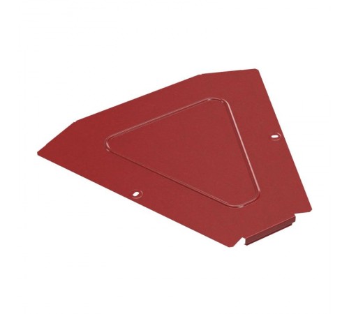 Крышка угла горизонтального 45 градусов Стандарт 300 RAL 3000  PR16.5394  Промрукав