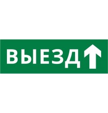 Пиктограмма ДСО-IP65-Н "Выезд прямо"  60664DEK  DEKraft