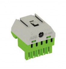 Клеммник самозажимной PE 5x4+1x25мм ZK51G1SPE007715F9712 ABB
