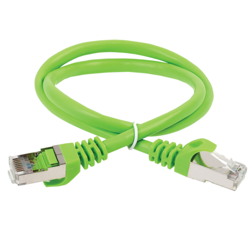 Коммутационный шнур кат. 5Е FTP LSZH 2м зеленый  PC02-C5EFL-2M  ITK