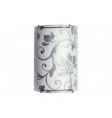 Светильник НББ Эрика 150х220 21-60 М21 60Вт ЛН/КЛЛ/LED Е27 IP20 опал белый, клипсы хром  1005205525  Элетех