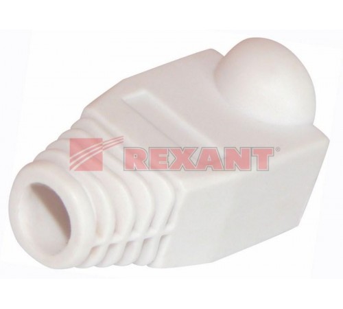 Изолирующий колпачок для разъемов RJ-45, белый  05-1201  REXANT