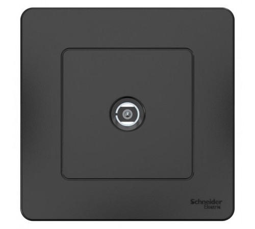 Blanca Антрацит С/У Розетка TV  BLNTS000016  SE