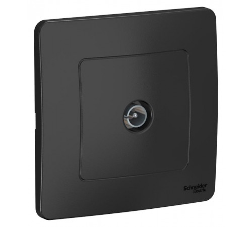 Blanca Антрацит С/У Розетка TV  BLNTS000016  SE