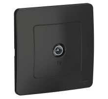 Blanca Антрацит С/У Розетка TV  BLNTS000016  SE