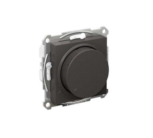 AtlasDesign Базальт Светорегулятор (диммер) поворотно-нажимной, LED, RC, 400Вт, механизм  ATN001423  SE