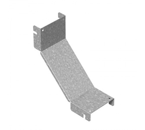 Крышка к угловому соединителю внутреннему к лотку ПЛК 100х35, толщ. 1,2 мм, Сендзимир цинк, 020513  КУСВНП90-100х35-1,2-СЦ   Ostec